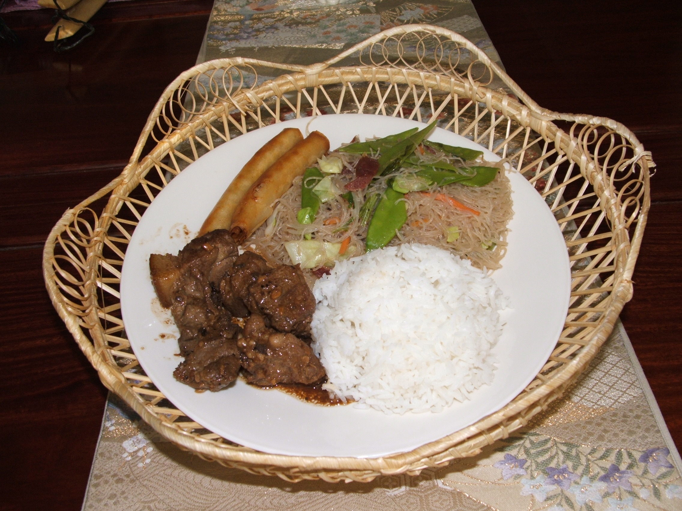 Pancit And Adobo